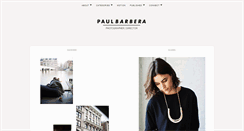 Desktop Screenshot of paulbarbera.com